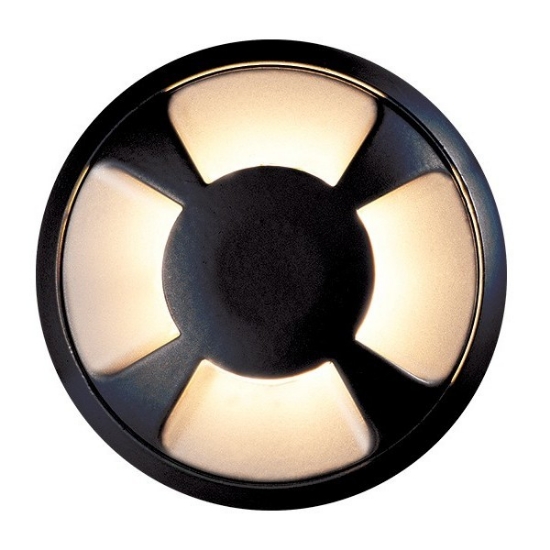 Imagine Pendul pentru podea 4F LED 3W IP65 12V Ø68X24mm Pro Black Arte Illumina