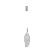 Imagine Lampa suspendată metalică LED 6.3W 648Lm 3000K Ø146X1774mm argintie Arte Illumina Perforato