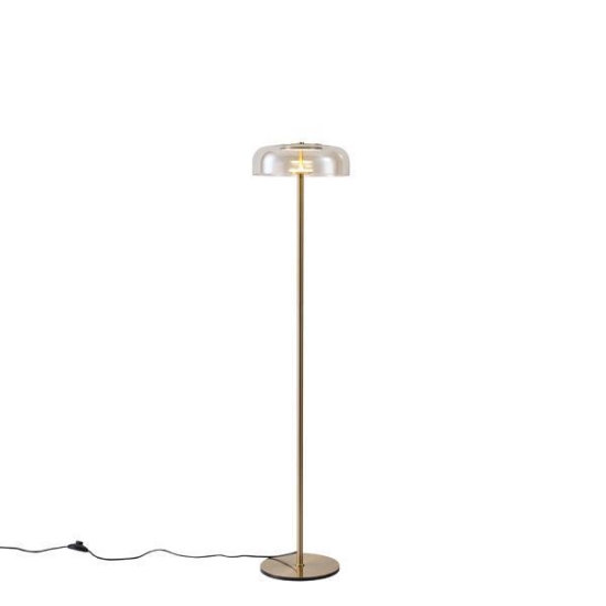 Imagine Lampă de podea metal-vidro LED 8W 960Lm 3000K 300X1352X90mm Koniac Arte Illumina Lobby