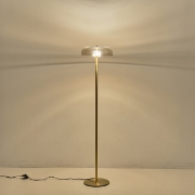 Imagine Lampă de podea metal-vidro LED 8W 960Lm 3000K 300X1352X90mm Koniac Arte Illumina Lobby