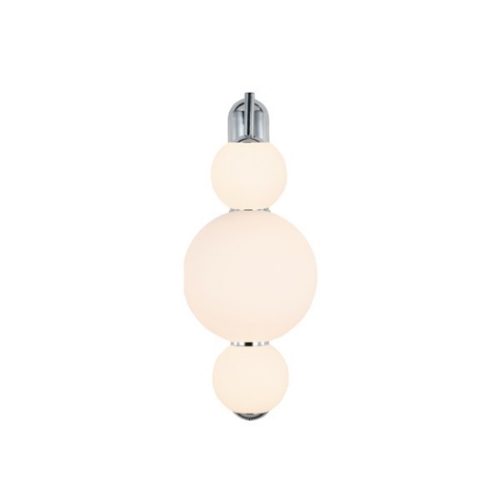 Imagine Aplica de perete din aluminiu-sticlă LED 12.6W 1440Lm 3000K 450X240X185mm alb ARTE ILLUMINA BLOSSOM