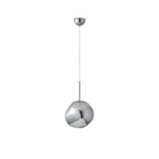 Imagine Lumină suspendată acrilică rotundă LED 6W 360Lm 3000K Ø300×1200mm argintie Arte Illumina Picadilly