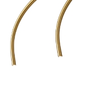 Imagine Lampa suspendată din aluminiu-metal 2 lumini LED 10W 896Lm 3000K 840X20X1500mm bronz Arte Illumina Apsis