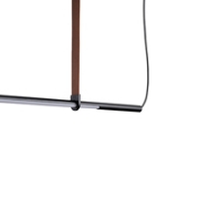 Imagine Lumină suspendată metal-încălțată LED 25W 1750Lm 3000K 1400X60X1200mm negru Arte Illumina Linea