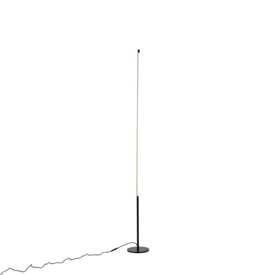 Imagine Lampă de podea metalică LED 23W 1610Lm 3000K 180X1600mm neagră Arte Illumina Linea
