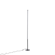 Imagine Lampă de podea metalică LED 23W 1610Lm 3000K 180X1600mm neagră Arte Illumina Linea