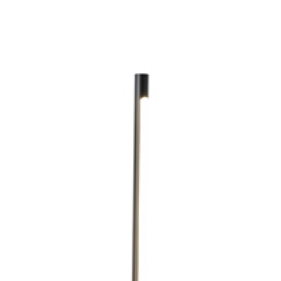 Imagine Lampă de podea metalică LED 23W 1610Lm 3000K 180X1600mm neagră Arte Illumina Linea