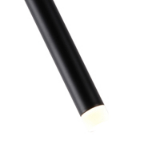 Imagine Lumină suspendată din aluminiu-metal-acrilic LED 3W 210Lm 3000K Ø50X1200(610)mm neagră Arte Illumina Cascade