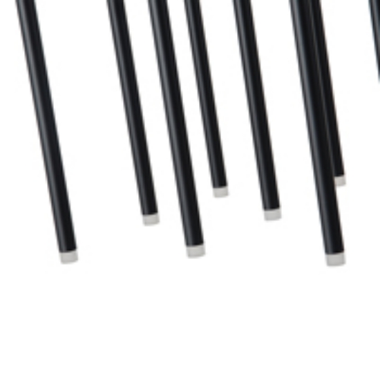 Imagine Lumină suspendată din aluminiu-metal-acrilic 21light LED 42W 2940Lm 3000K 940X400X2100mm neagră Arte Illumina Cascade