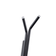 Imagine Aplica din aluminiu-metal-acrilic 4light LED 8W 560Lm 3000K 400X75mm neagră Arte Illumina Cascade