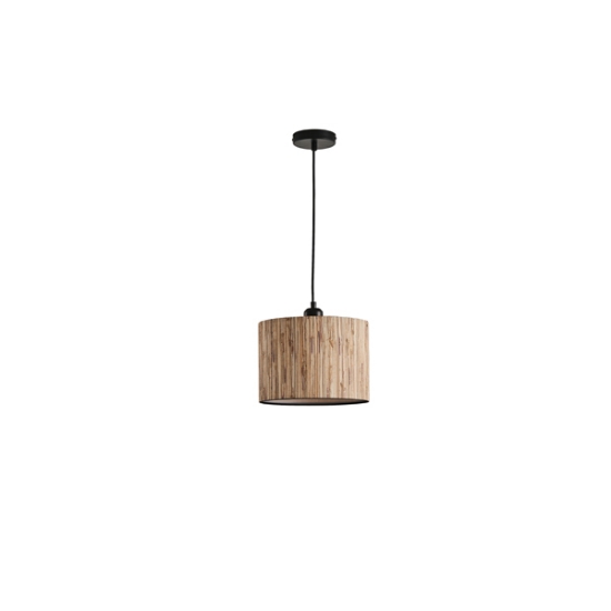 Imagine Lampa suspendată Pampas cu un singur bec 1xE27 max 15W Ø250x1260mm crem Arte Illumina AENON