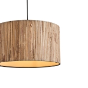 Imagine Lampa suspendată Pampas cu un singur bec 1xE27 max 15W Ø250x1260mm crem Arte Illumina AENON