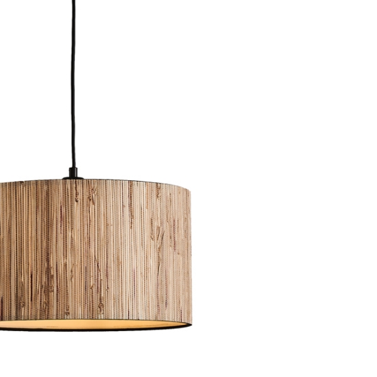Imagine Lumină suspendată Pampas cu un singur corp 1xE27 Max 15W Ø350x1260mm Cremă Arte Illumina AENON