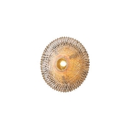 Imagine Aplica de perete Vento 1XE27 Max 15W 400X140mm Maro-Negru Arte Illumina Cyclone