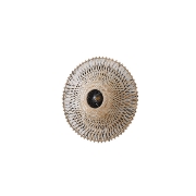 Imagine Aplica de perete Vento 1XE27 Max 15W 400X140mm Maro-Negru Arte Illumina Cyclone