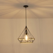 Imagine Lumină suspendată rope-metal single light 527 max 15W Ø380X1450mm negru-khaki Arte Illumina Flare