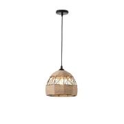 Imagine Lampa suspendată rope-metal single light Helios 15W 250x1290mm negru-khaki