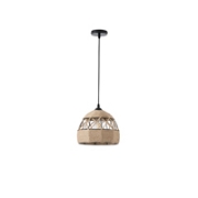 Imagine Lampa suspendată rope-metal single light Helios 15W 250x1290mm negru-khaki