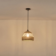 Imagine Lampa suspendată rope-metal single light Helios 15W 250x1290mm negru-khaki