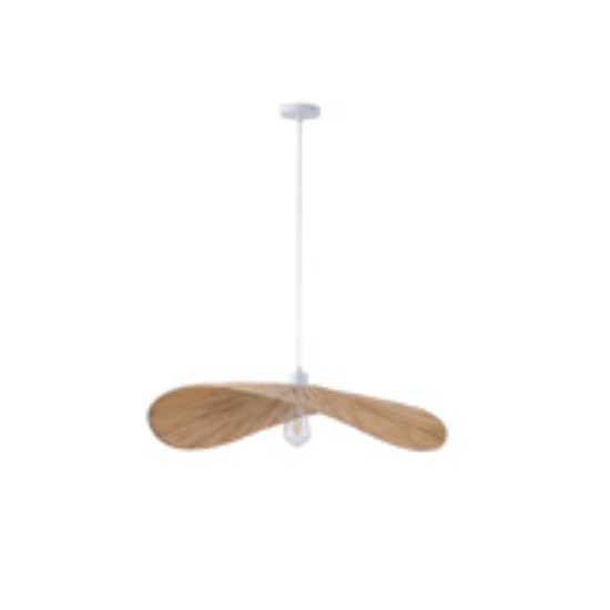 Imagine Lampa suspendată din bambus cu un singur corp 1xE27 max 15W Ø700x1400mm crem Arte Illumina Oasis