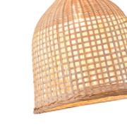 Imagine Lampa suspendată din bambus single light 1xE27 max 15W Ø310x1580mm crem Arte Illumina Earthy