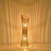 Imagine Lampă de podea Bamboo 1xE27 Max 15W Ø295 1180mm Crem Arte Illumina Calypso