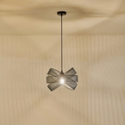 Imagine Lumină suspendată metalică single light 1x27 max 15W 350x1270mm negru Arte Illumina OGGI