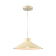 Imagine Lampa suspendată metalică Neli 1xE27 max 15W 360x1150mm crem lucios