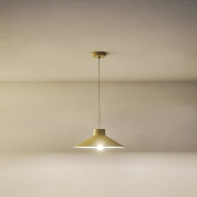 Imagine Lampa suspendată metalică Neli 1xE27 max 15W 360x1150mm crem lucios