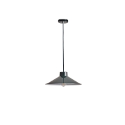 Imagine Lampa suspendată metalică cu un singur corp 1xE27 max 15W Ȧ360x1150mm crem lucios verde fumuriu Arte Illumina Neli