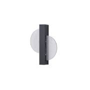 Imagine Aplica de perete din aluminiu-acrilic LED 6W 312Lm 3000K 195X45X250mm neagră Arte Illumina Erato