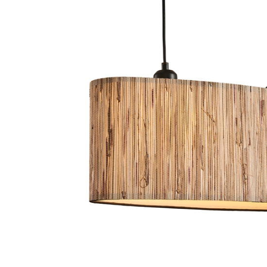 Imagine Lampa Suspendată Pampas 2Lumină 2XE27 Max 15W 580X1290mm Cremă Arte Illumina AENON