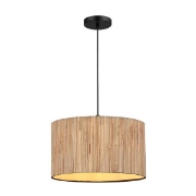 Imagine Lampa suspendată Pampas cu un singur corp 1xE27 max 15W Ø350x1260mm crem Arte Illumina AENON