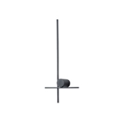Imagine Aplica metal-acrilică LED 12W 840Lm 3000K 600X260X60mm "Right" neagră Arte Illumina Clio