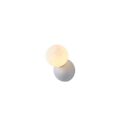 Imagine Aplica de perete metal-plastic 1xG9 max 7W 100x170x120mm alb Arte Illumina Terpsi