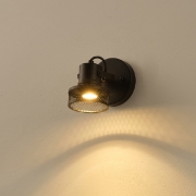 Imagine Spotlight de tavan Net Metal 1XGU10 Max 5W 165X100X152mm Negru Arte Illumina Solun