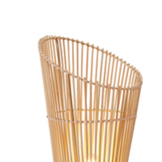 Imagine Lampă de podea Bamboo 1xE27 Max 15W Ø295 1180mm Crem Arte Illumina Calypso
