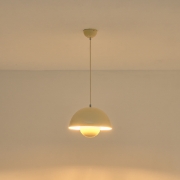 Imagine Lustră metalică cu un singur corp de iluminat 1XE27 Max 15W Ø255X1280mm neagră Arte Illumina Hood