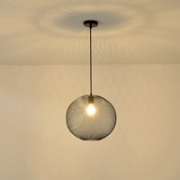Imagine Lumină suspendată metalică 1xE27 max 15W 250x1280mm neagră Arte Illumina MESH