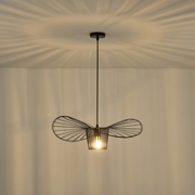Imagine Lumină suspendată metalică single light 1xE27 max 15W 600x1270mm negru Arte Illumina CAP