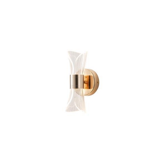 Imagine Aplica LED acrilic 8W 720Lm 3000K 105X225mm aurie roz Arte Illumina TELA