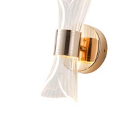 Imagine Aplica LED acrilic 8W 720Lm 3000K 105X225mm aurie roz Arte Illumina TELA