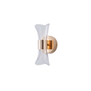 Imagine Aplica de perete LED acrilic 8W 720Lm 3000K 105X225mm Dots Rose Gold Arte Illumina TELA