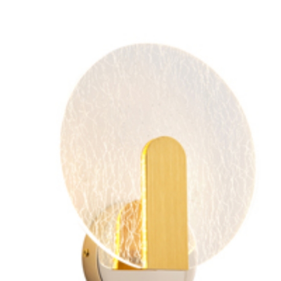 Imagine Aplica de perete LED acrilic 8W 720Lm 3000K 195X230XD60mm aurie Arte Illumina Volet