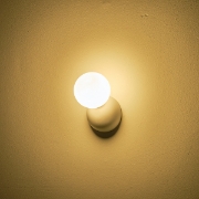 Imagine Aplica de perete metal-plastic 1xG9 max 7W 100x170x120mm alb Arte Illumina Terpsi