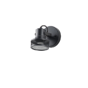 Imagine Spot de tavan Net Metal 1XGU10 Max 5W 165X100X152mm Negru Arte Illumina Solun