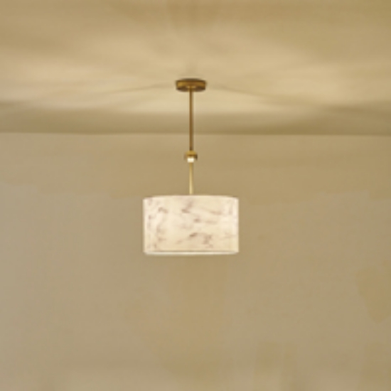 Imagine Lustră metal-fabrică 3 lumini 3XE14 max 8W Ø380x690mm bronz