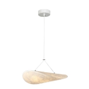 Imagine Lampa suspendată Tyvek LED 9W 405Lm 3000K 400mm alb Arte Illumina Nefi