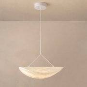 Imagine Lampa suspendată Tyvek LED 9W 405Lm 3000K 400mm alb Arte Illumina Nefi