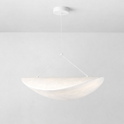 Imagine Lampa suspendată Tyvek LED 12W 540Lm 3000K Ø500mm alb Arte Illumina Nefi